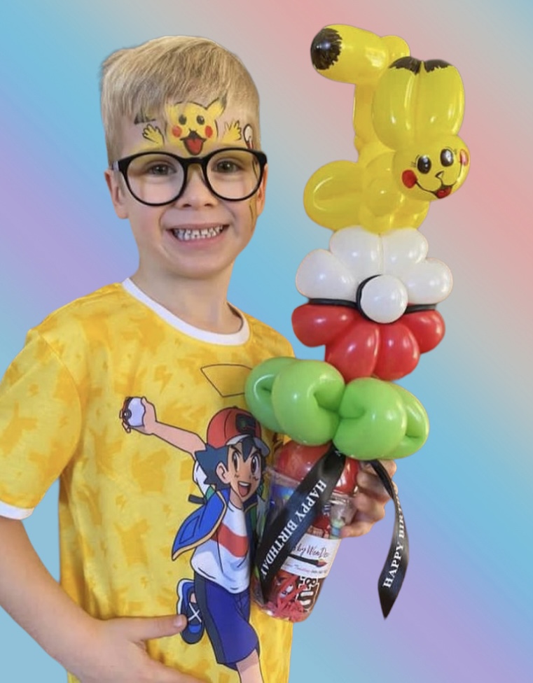 boy ballon gift surrptise